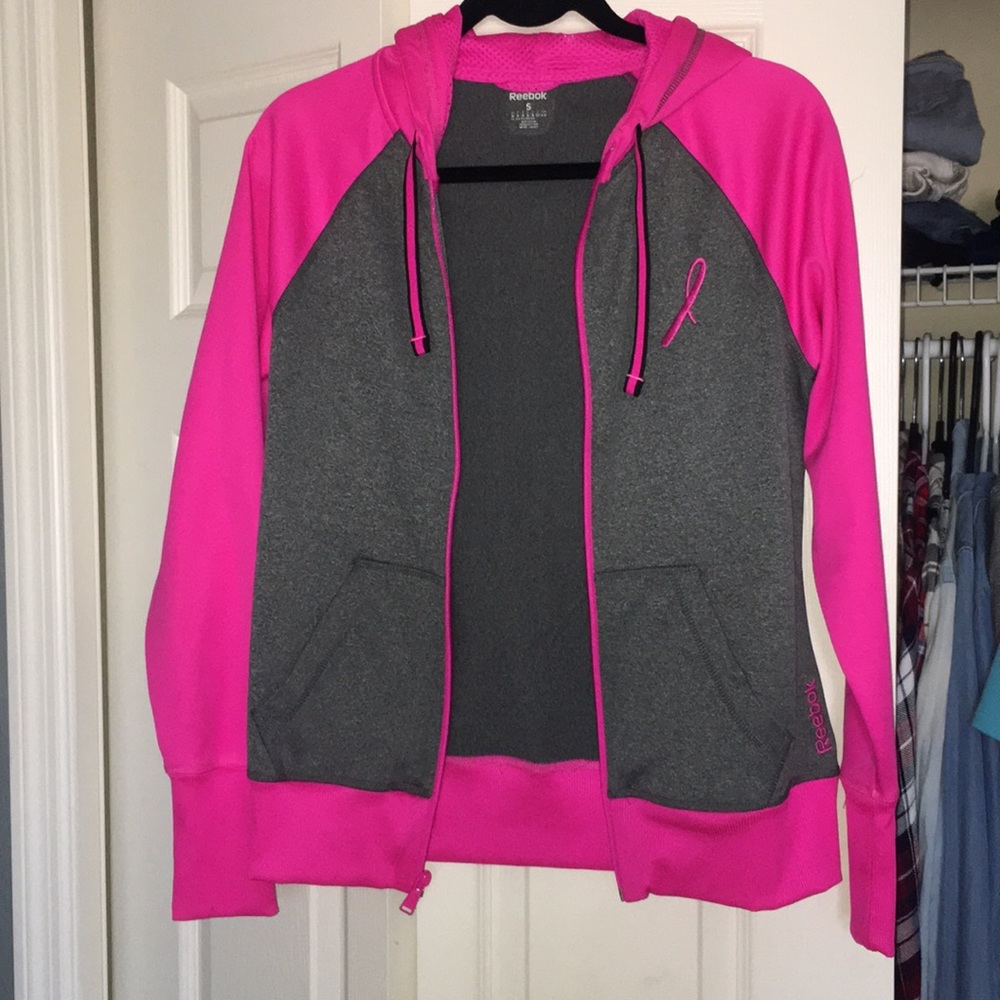 Reebok Breast Cancer awareness sweater